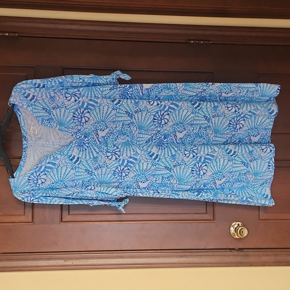 New Lilly Pulitzer Easley Short sleeved dress.